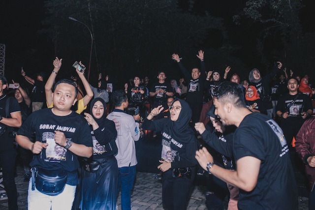Hendy Siswanto dalam Konser Didi Kempot di Sevendream City